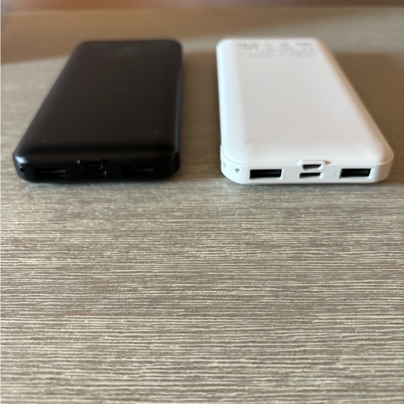 2 10000mAh Dual USB Portable Charger, USB-C
Fast Charging Power Bank - Picture 8 of 8
